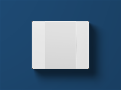 快递打包盒纸盒包装盒设计作品贴图ps样机素材场景展示效果模板