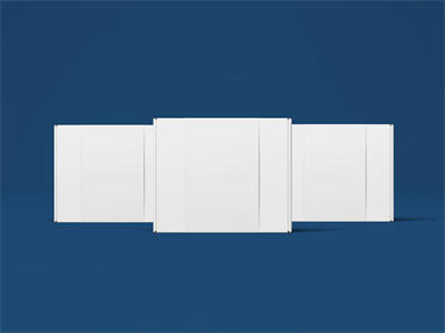 快递打包盒纸盒包装盒设计作品贴图ps样机素材场景展示效果模板