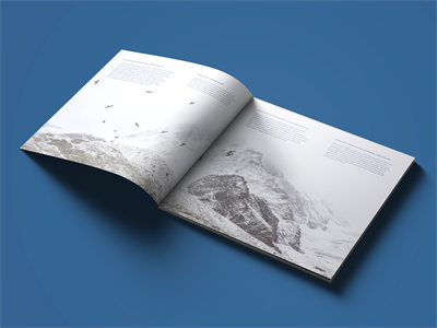 正方形画册杂志书籍样机