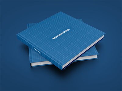 正方形画册杂志书籍样机