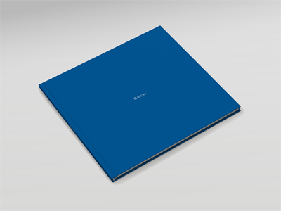 正方形画册杂志书籍样机