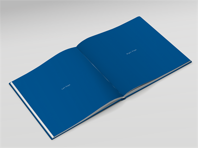 正方形画册杂志书籍样机