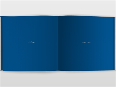 正方形画册杂志书籍样机