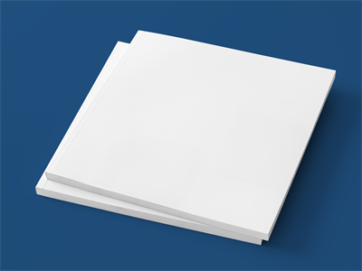 正方形画册杂志书籍样机