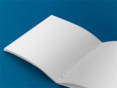 正方形画册杂志书籍样机