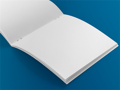 正方形画册杂志书籍样机