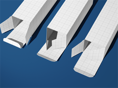 长方形包装盒样机