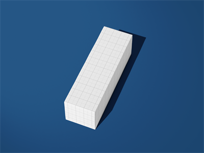 长方形包装盒样机