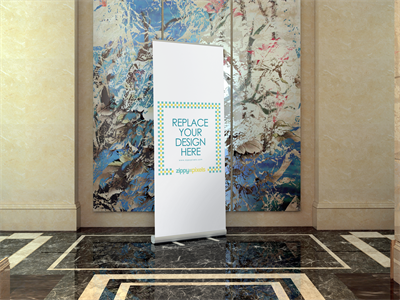 易拉宝X展架样机