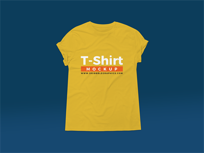 T恤短袖文化衫样机效果展示PSD源文件智能贴图设计素材