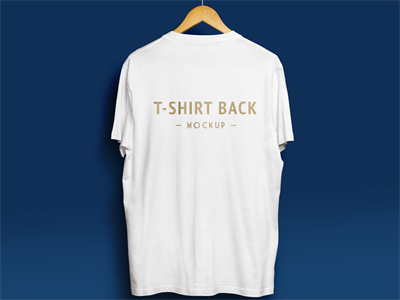 T恤短袖文化衫样机效果展示PSD源文件智能贴图设计素材