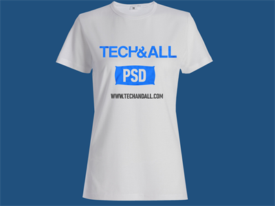 T恤短袖文化衫样机效果展示PSD源文件智能贴图设计素材