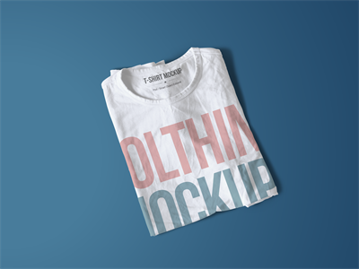 T恤短袖文化衫样机效果展示PSD源文件智能贴图设计素材