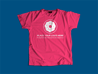 T恤短袖文化衫样机效果展示PSD源文件智能贴图设计素材