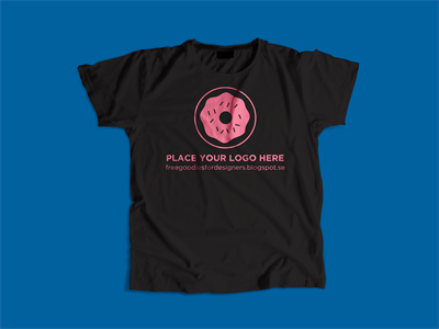 T恤短袖文化衫样机效果展示PSD源文件智能贴图设计素材