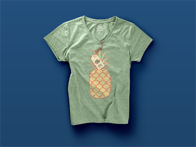 文创T恤短袖文化衫样机效果展示PSD源文件智能贴图设计素材吊牌