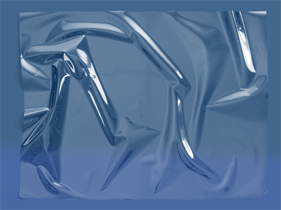 褶皱塑料薄膜样机