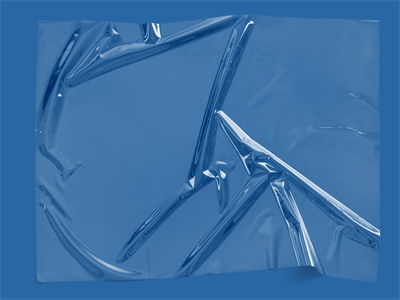 褶皱塑料薄膜样机