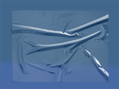 褶皱塑料薄膜样机