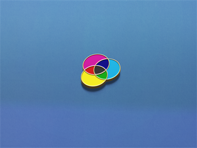 高品质珐琅金属胸针徽章样机素材PS智能贴图