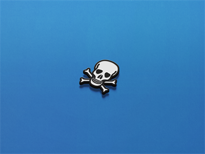 高品质珐琅金属胸针徽章样机素材PS智能贴图