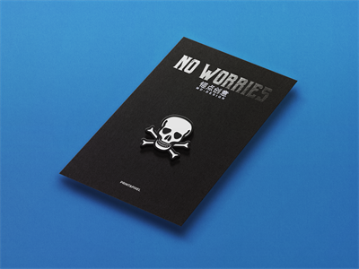 高品质珐琅金属胸针徽章样机素材PS智能贴图