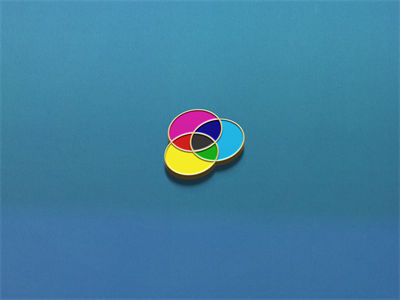 高品质珐琅金属胸针徽章样机素材PS智能贴图