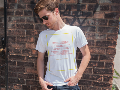 服装T恤样机服饰样机