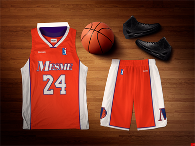 篮球服篮球装备样机