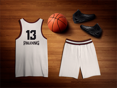 篮球服篮球装备样机