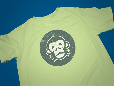 男T恤短袖T恤样机