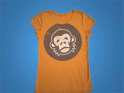 男T恤短袖T恤样机