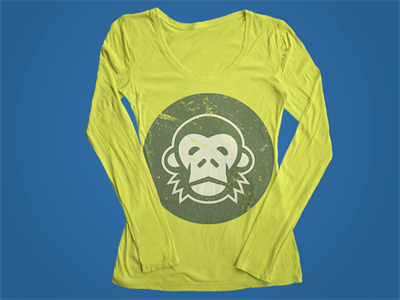 男T恤短袖T恤样机