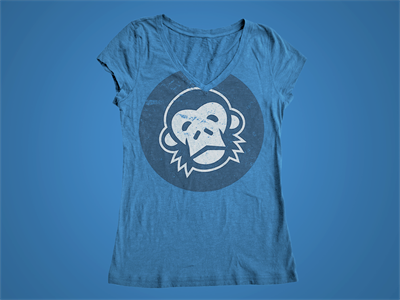 男T恤短袖T恤样机