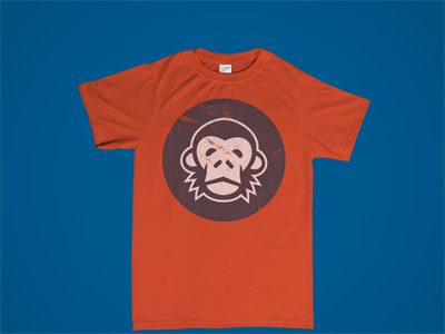 男T恤短袖T恤样机