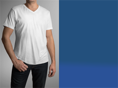 男T恤短袖T恤样机