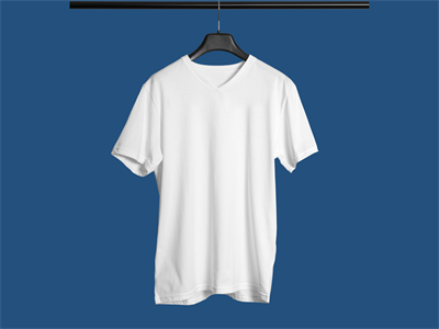 男T恤短袖T恤样机