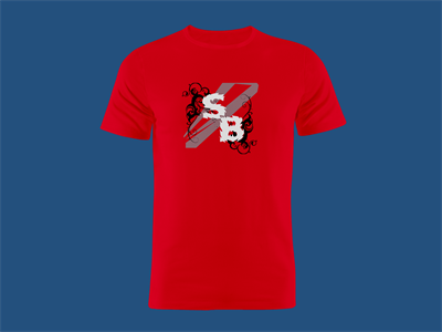 男T恤短袖T恤样机