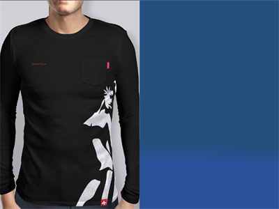 T恤短袖T恤样机男士长袖