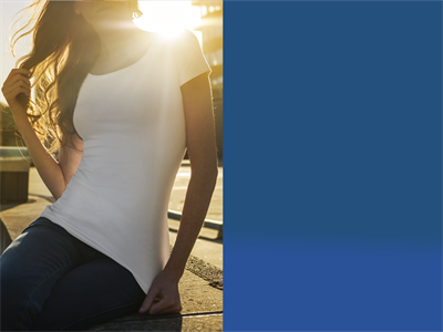 T恤短袖T恤样机女T恤