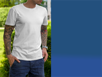 T恤短袖T恤样机男士短袖