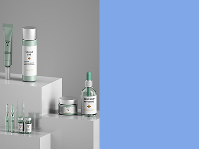 化妆品包装化妆品瓶子样机护肤品