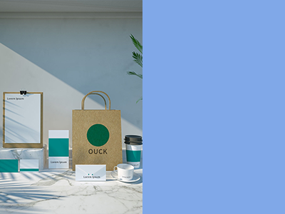 手提袋咖啡袋咖啡杯打包袋样机奶茶店咖啡店vi