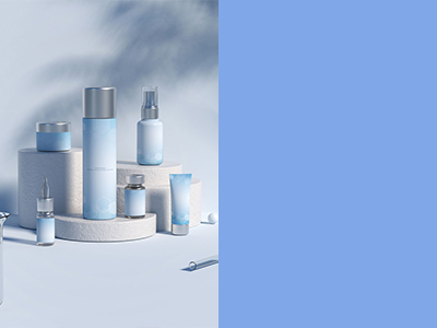 化妆品包装瓶样机玻璃瓶样机喷雾滴管美妆护肤品