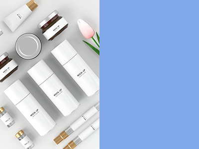 化妆品包装瓶样机玻璃瓶样机喷雾滴管美妆护肤品