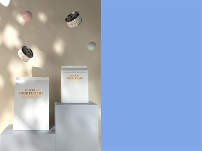 打包袋样机包装盒罐头