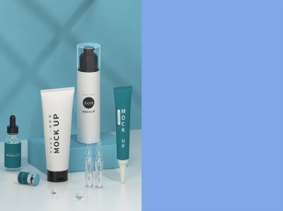 化妆品护肤品包装样机