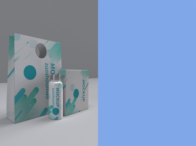 打包袋样机包装盒样机水瓶