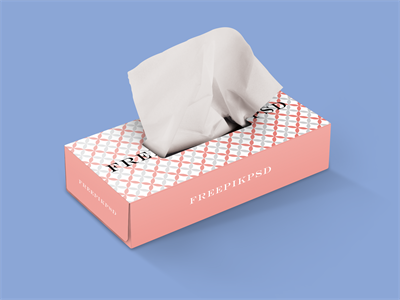 抽纸样机抽纸包装样机