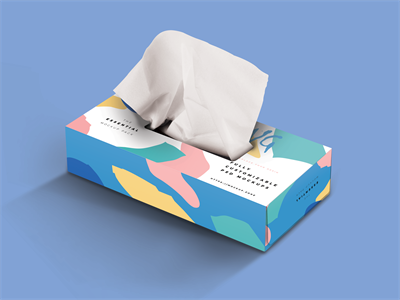 抽纸样机抽纸包装样机